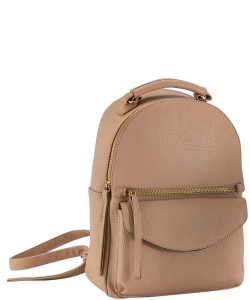 New Fashion Mini Backpack BA320044 LIGHT TAN